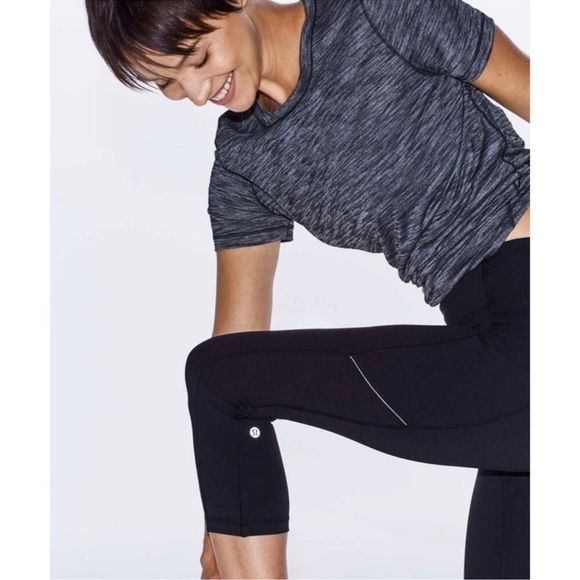 Lululemon Speed Up Crop 21” W6AL7S Leggings Medium-Rise Workout Yoga - Picture 7 of 13